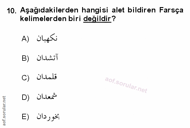 Soru 10
