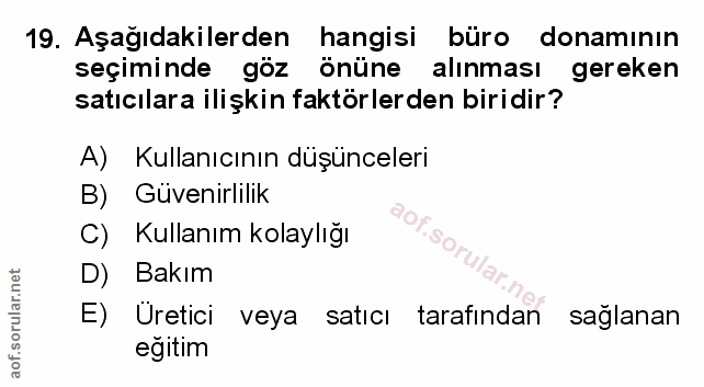 Soru 19