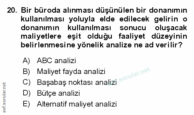 Soru 20