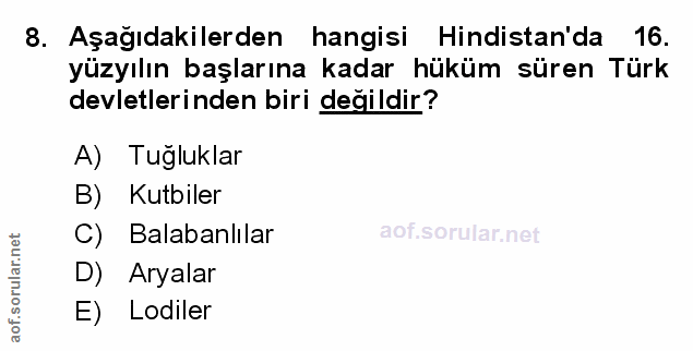 Soru 8