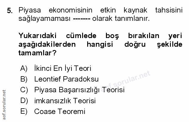 Soru 5