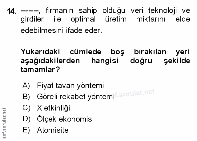 Soru 14