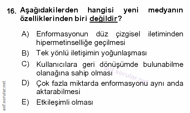 Soru 16