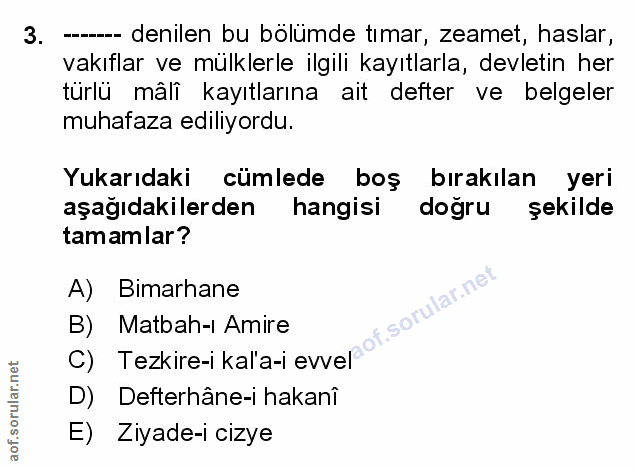 Soru 3