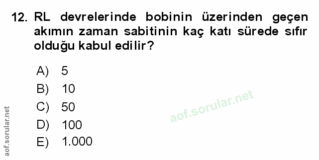 Soru 12