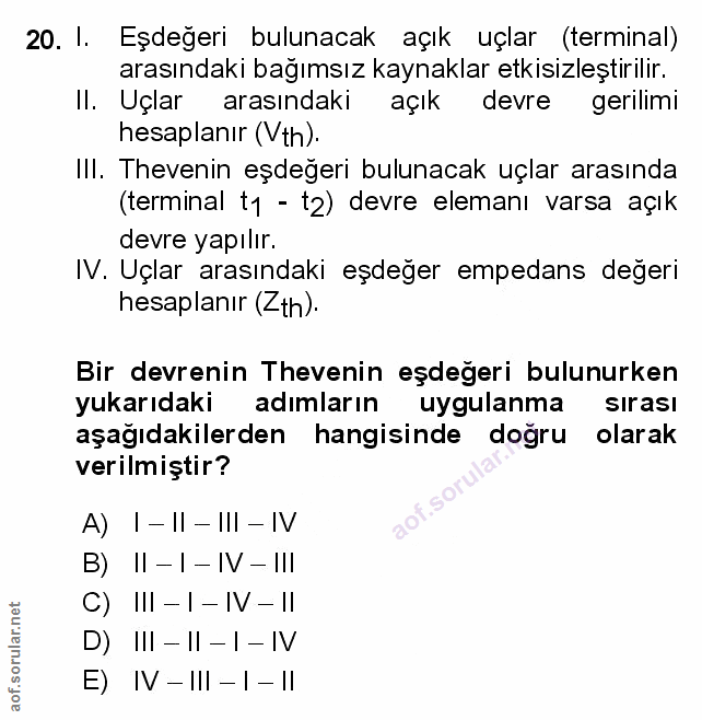 Soru 20