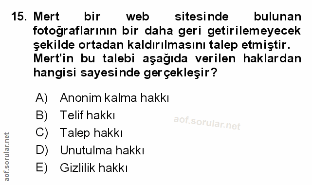 Soru 15