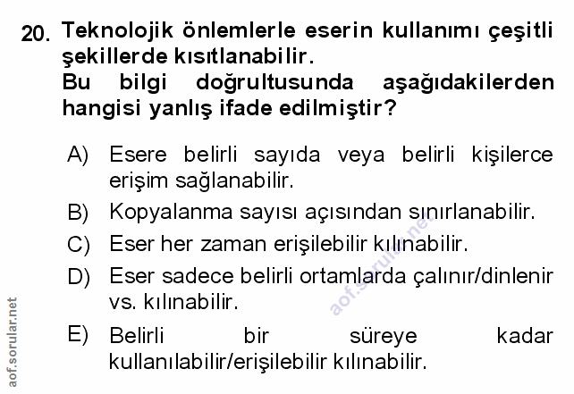 Soru 20