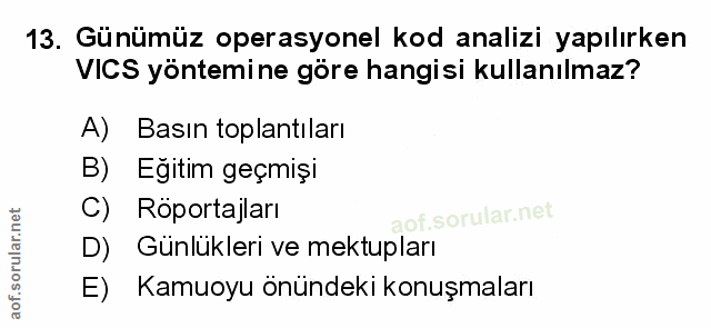 Soru 13