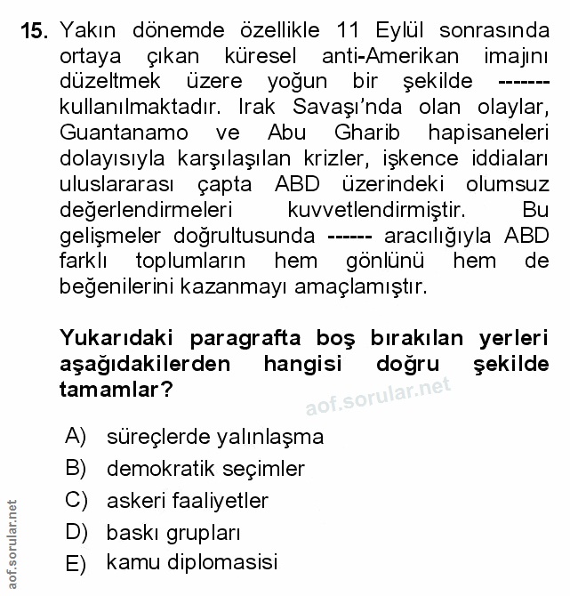 Soru 15