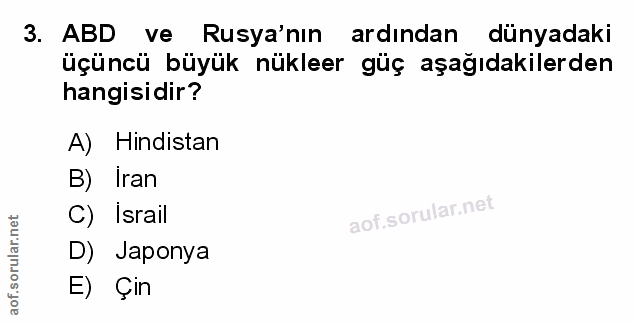 Soru 3