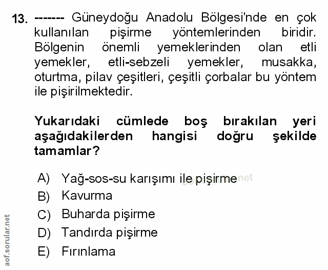 Soru 13