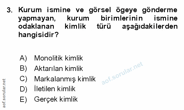 Soru 3