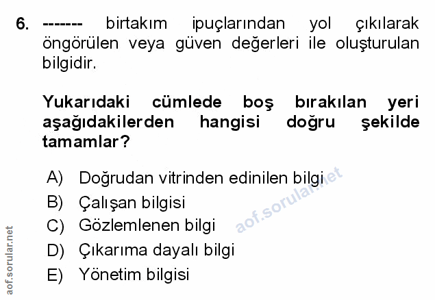 Soru 6