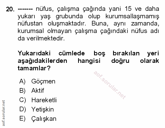 Soru 20