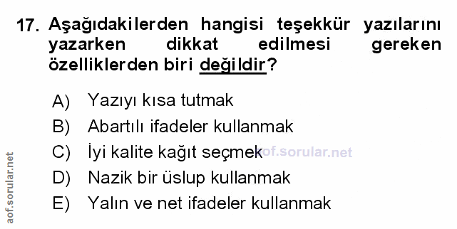 Soru 17