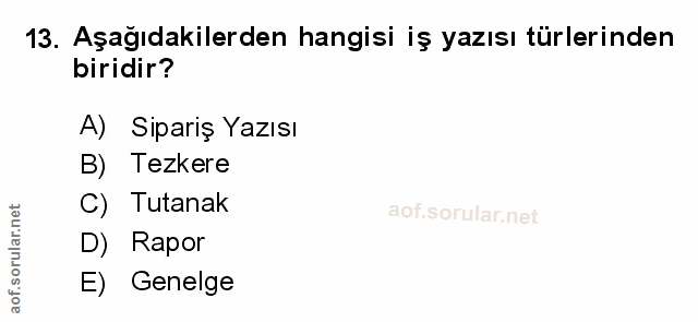 Soru 13