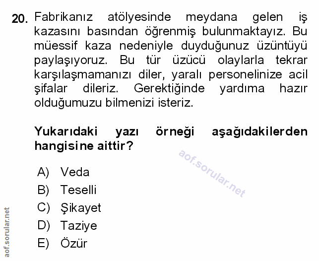 Soru 20
