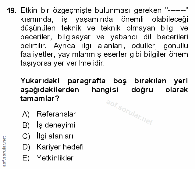 Soru 19