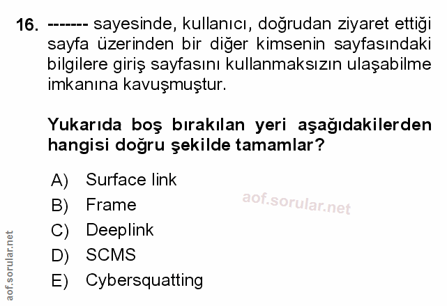 Soru 16