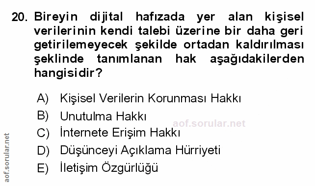 Soru 20