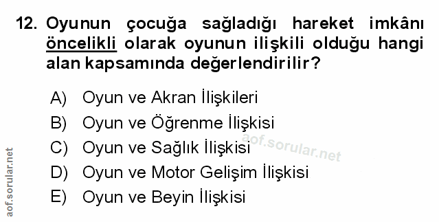 Soru 12