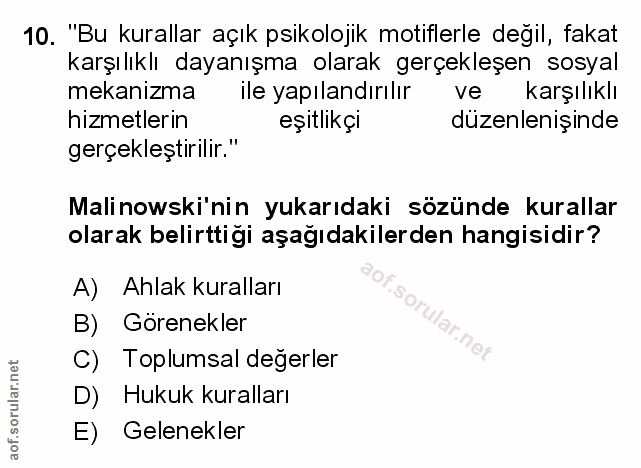 Soru 10