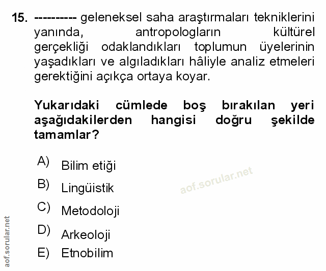 Soru 15
