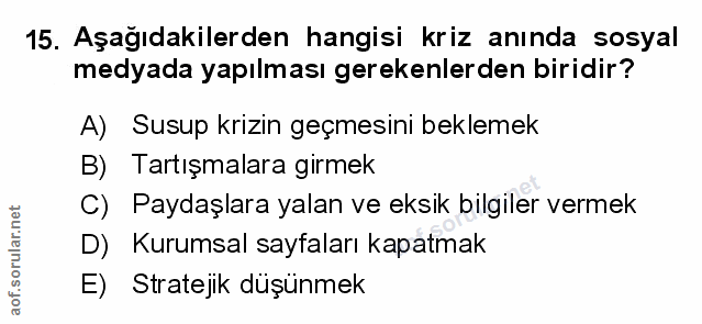 Soru 15