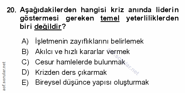 Soru 20