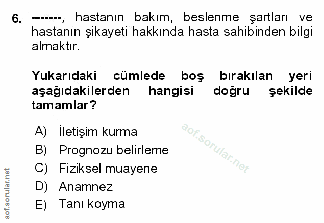 Soru 6