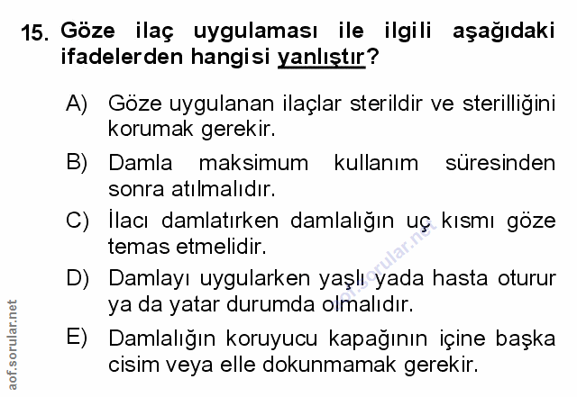 Soru 15