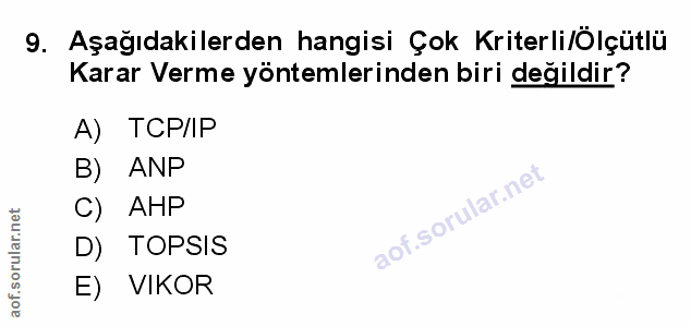 Soru 9