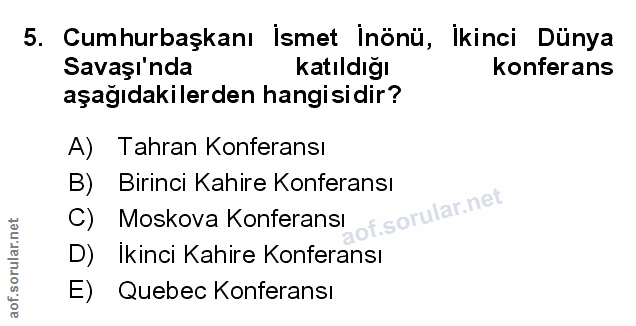Soru 5