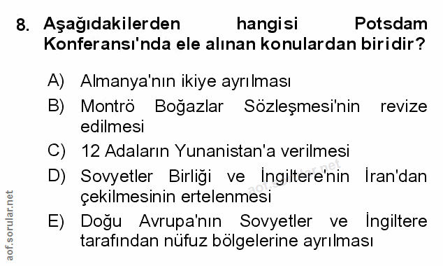 Soru 8
