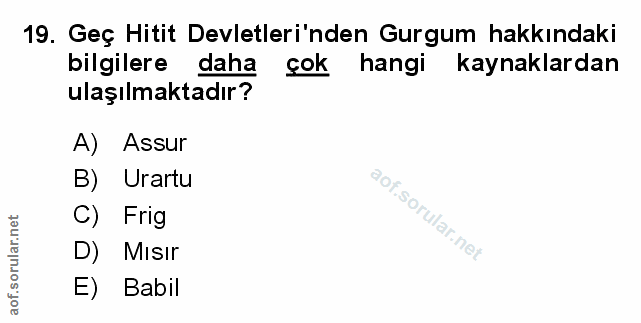 Soru 19