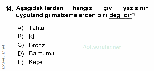 Soru 14