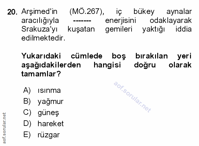 Soru 20