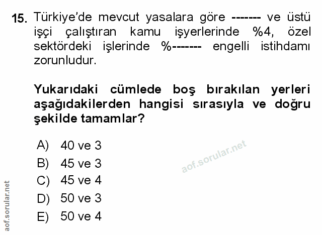 Soru 15