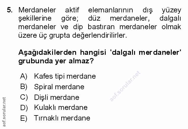 Soru 5
