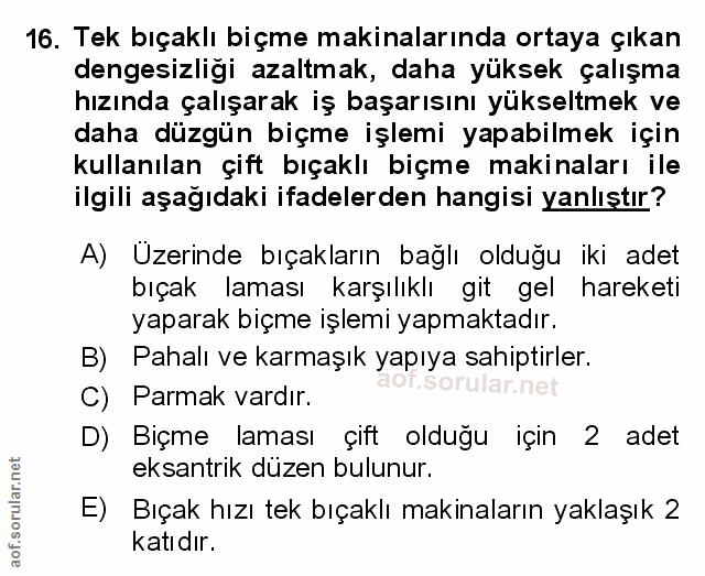 Soru 16