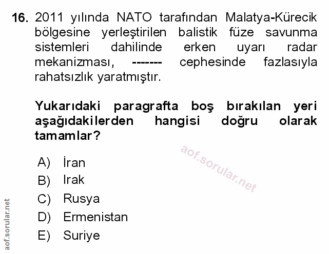 Soru 16