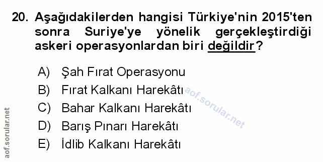 Soru 20