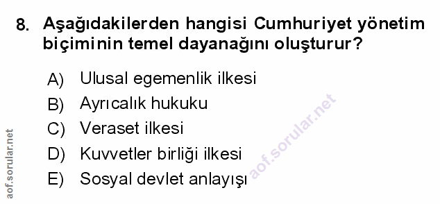Soru 8