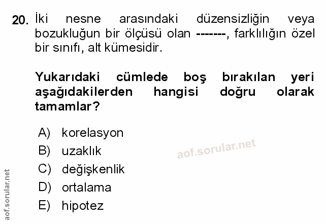 Soru 20