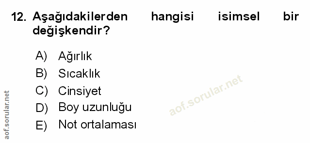 Soru 12