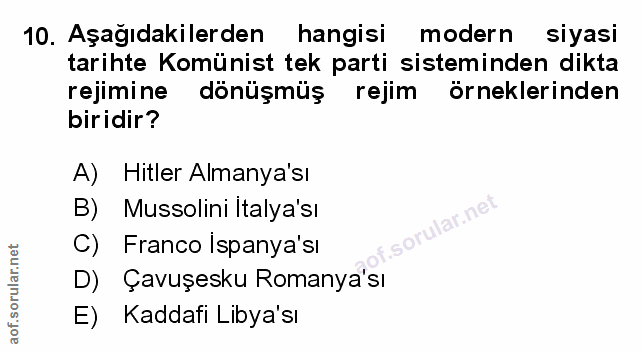 Soru 10