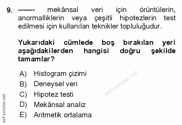 Soru 9