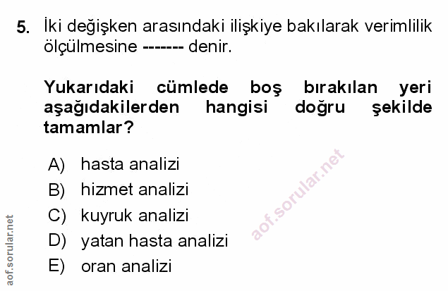Soru 5