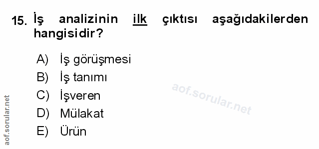 Soru 15